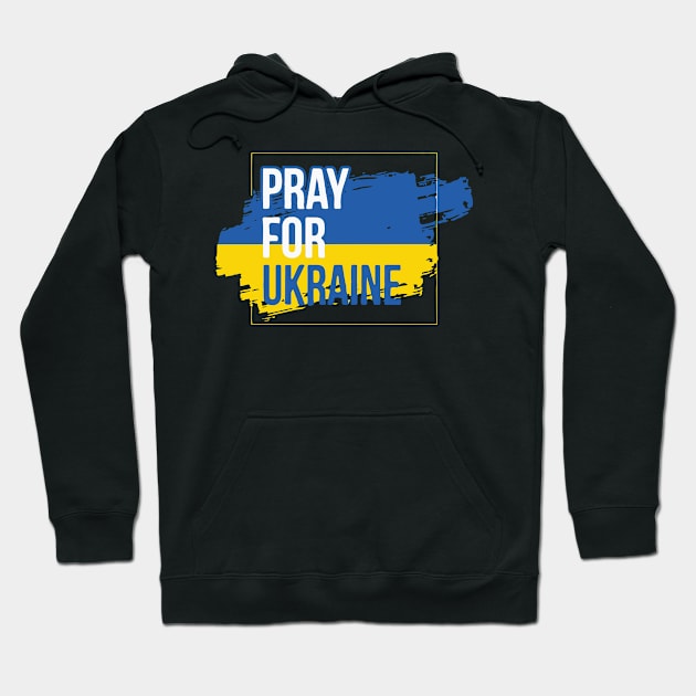 Pray for Ukraine Hoodie by BeeCreativeVn